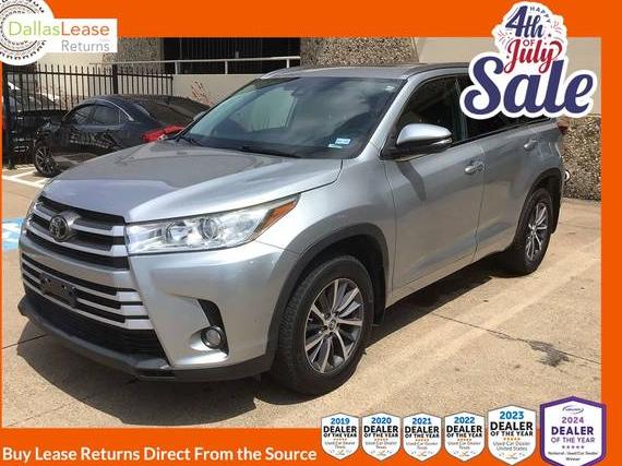 TOYOTA HIGHLANDER 2018 5TDJZRFH9JS844158 image