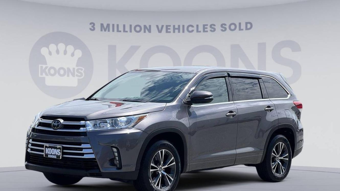 TOYOTA HIGHLANDER 2018 5TDZARFH1JS039765 image