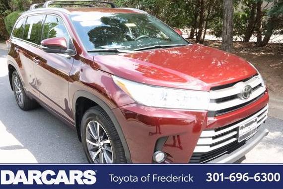 TOYOTA HIGHLANDER 2018 5TDJZRFH6JS494536 image