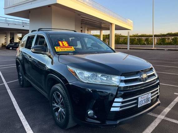 TOYOTA HIGHLANDER 2018 5TDZZRFH3JS251348 image