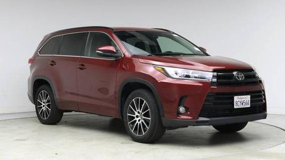 TOYOTA HIGHLANDER 2018 5TDKZRFH6JS539656 image TOYOTA HIGHLANDER 2018 5TDKZRFH6JS539656 image