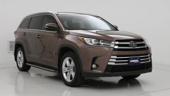 TOYOTA HIGHLANDER 2018 5TDYZRFH7JS261179 image