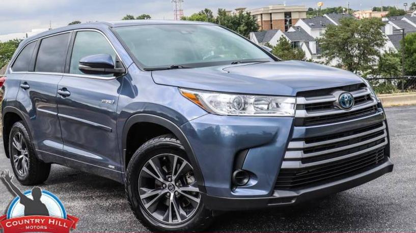 TOYOTA HIGHLANDER 2018 5TDBGRFH5JS042698 image