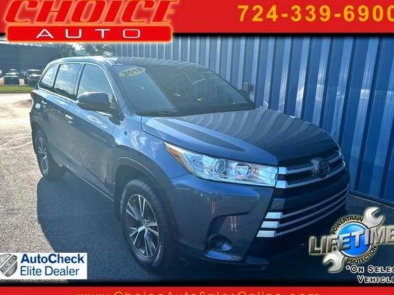 TOYOTA HIGHLANDER 2018 5TDZARFHXJS037464 image
