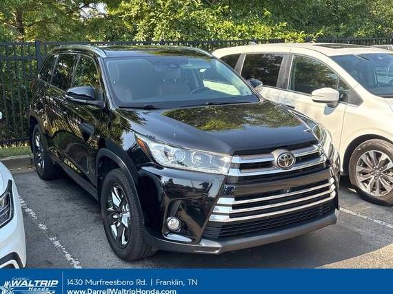 TOYOTA HIGHLANDER 2018 5TDDZRFH4JS826633 image