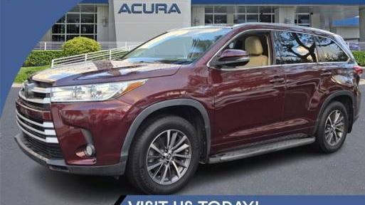 TOYOTA HIGHLANDER 2018 5TDJZRFH1JS810246 image