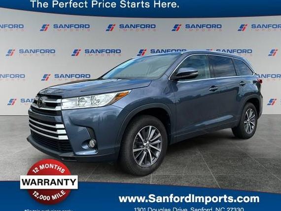 TOYOTA HIGHLANDER 2018 5TDKZRFH0JS265175 image