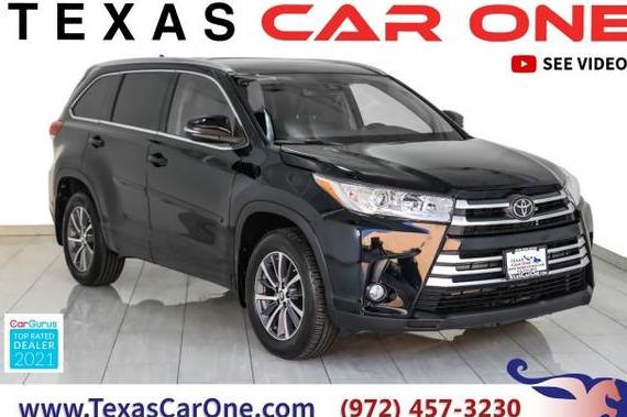 TOYOTA HIGHLANDER 2018 5TDJZRFH8JS541033 image