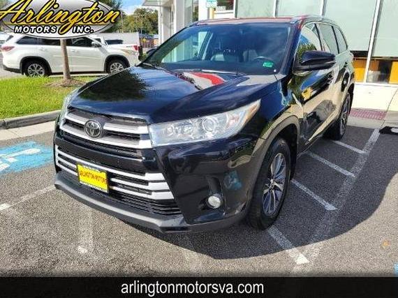 TOYOTA HIGHLANDER 2018 5TDJZRFH7JS880527 image