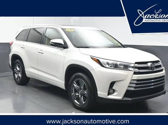 TOYOTA HIGHLANDER 2018 5TDYZRFHXJS236132 image