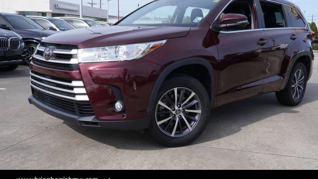 TOYOTA HIGHLANDER 2018 5TDKZRFH3JS239704 image