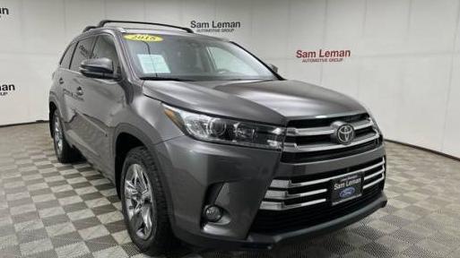 TOYOTA HIGHLANDER 2018 5TDDZRFH8JS912740 image