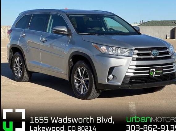 TOYOTA HIGHLANDER 2018 5TDJGRFH6JS048666 image
