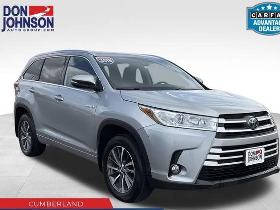 TOYOTA HIGHLANDER 2018 5TDJGRFH0JS044435 image