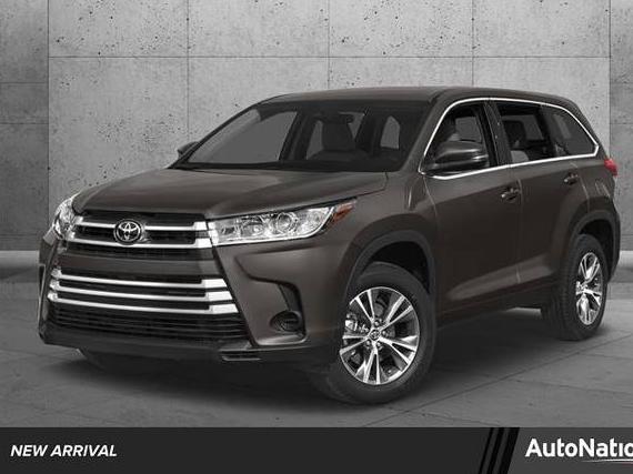 TOYOTA HIGHLANDER 2018 5TDZZRFH6JS255085 image