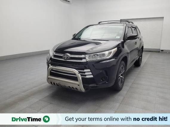 TOYOTA HIGHLANDER 2018 5TDZZRFH1JS239439 image