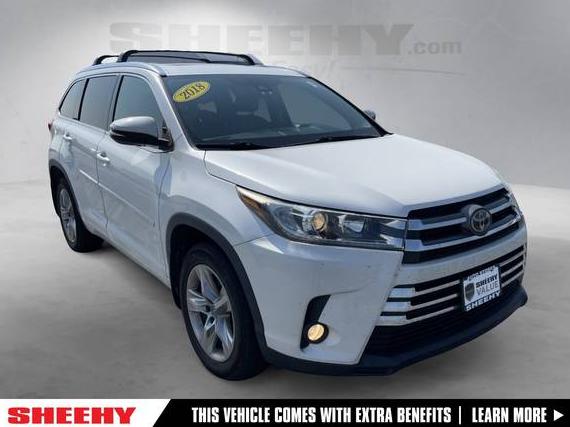 TOYOTA HIGHLANDER 2018 5TDDZRFH8JS486757 image