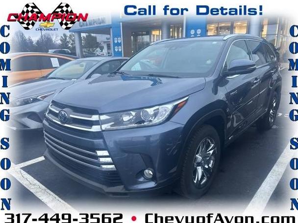 TOYOTA HIGHLANDER 2018 5TDDGRFH3JS048041 image