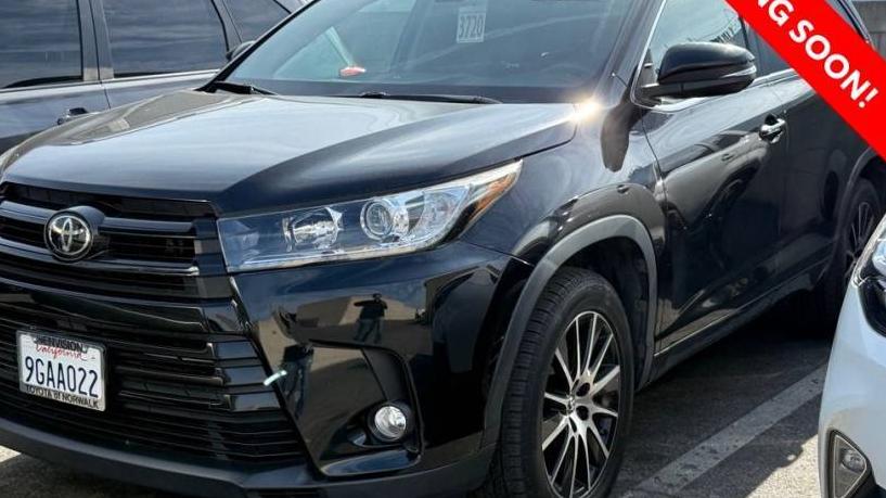 TOYOTA HIGHLANDER 2018 5TDKZRFH5JS287611 image