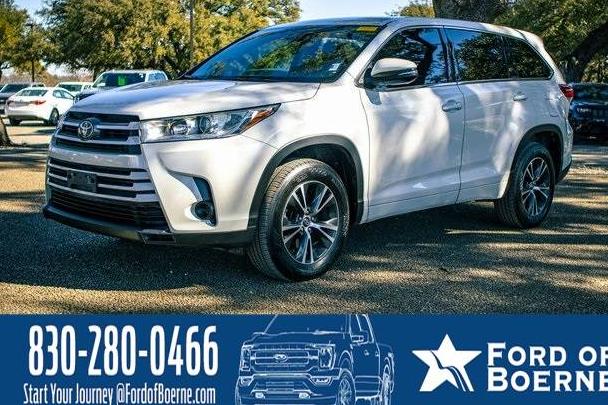 TOYOTA HIGHLANDER 2018 5TDZARFH3JS039234 image