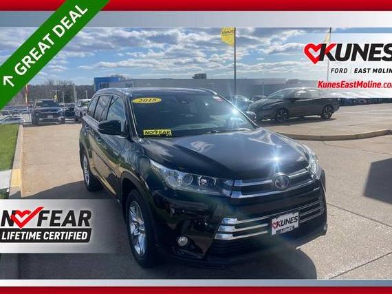 TOYOTA HIGHLANDER 2018 5TDDGRFH4JS044645 image