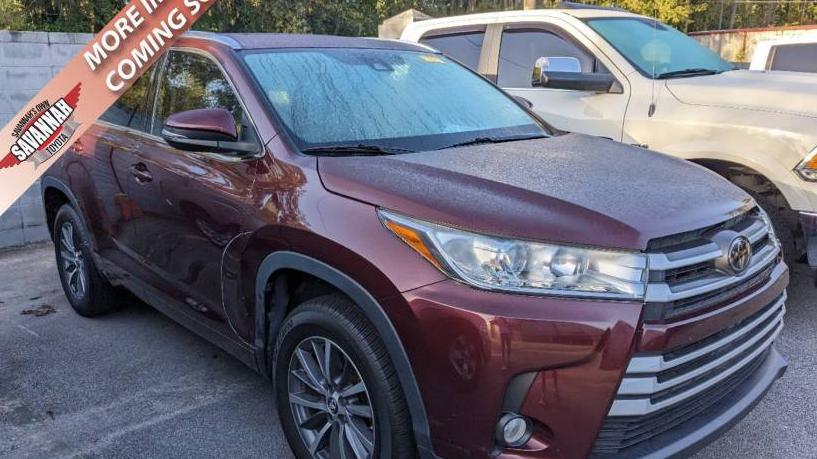 TOYOTA HIGHLANDER 2018 5TDKZRFH3JS284416 image TOYOTA HIGHLANDER 2018 5TDKZRFH3JS284416 image