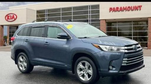 TOYOTA HIGHLANDER 2018 5TDDGRFH8JS041215 image