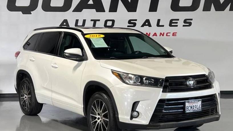 TOYOTA HIGHLANDER 2018 5TDKZRFH3JS536391 image