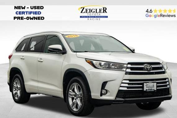 TOYOTA HIGHLANDER 2018 5TDDZRFH6JS839190 image