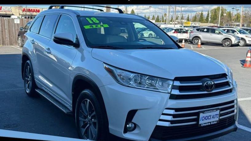 TOYOTA HIGHLANDER 2018 5TDJZRFH1JS556103 image