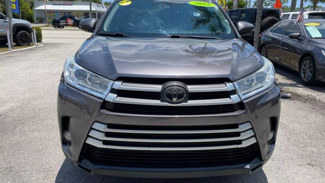 TOYOTA HIGHLANDER 2018 5TDZZRFH3JS256047 image