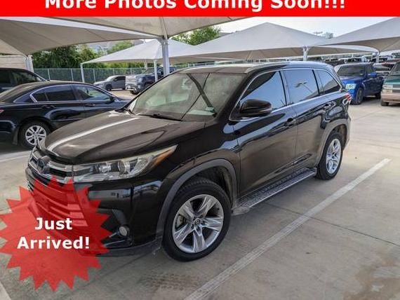TOYOTA HIGHLANDER 2018 5TDYZRFH3JS274897 image