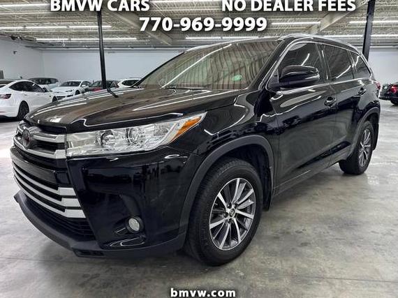 TOYOTA HIGHLANDER 2018 5TDJZRFH2JS821417 image