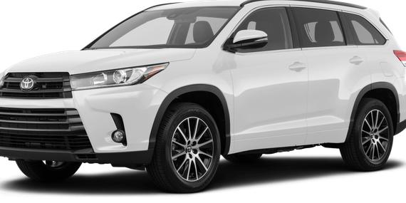 TOYOTA HIGHLANDER 2018 5TDKZRFH0JS258534 image