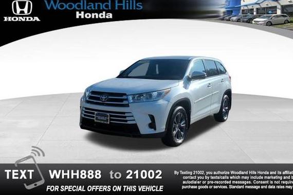 TOYOTA HIGHLANDER 2018 5TDBZRFH1JS840691 image