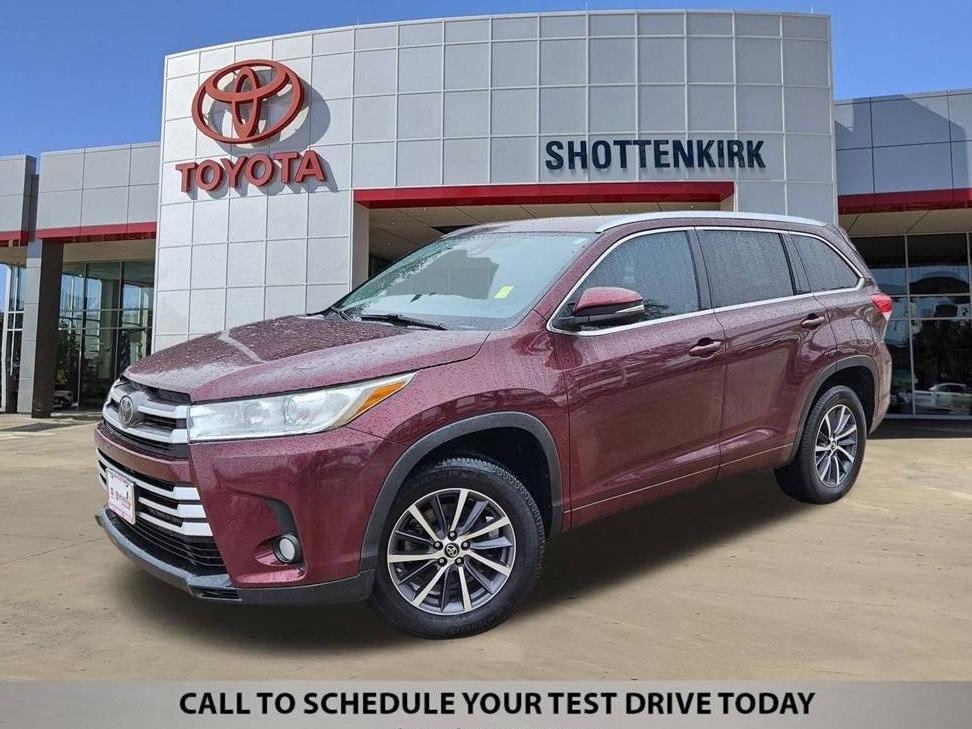 TOYOTA HIGHLANDER 2018 5TDKZRFH8JS253971 image