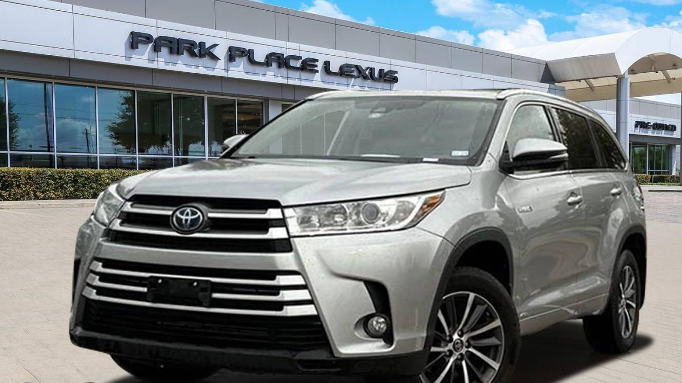 TOYOTA HIGHLANDER 2018 5TDJGRFH2JS040404 image