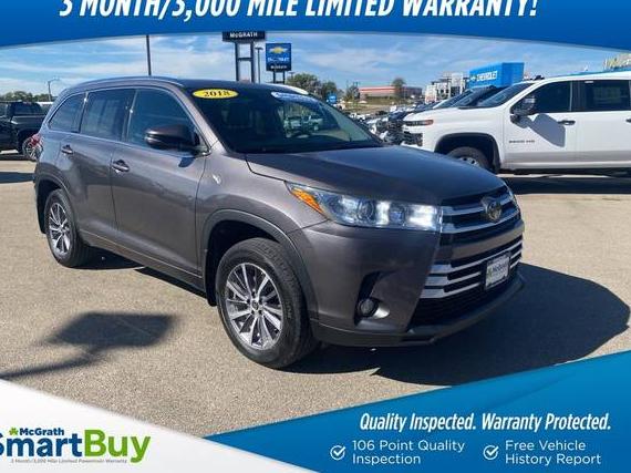 TOYOTA HIGHLANDER 2018 5TDJZRFH9JS810365 image TOYOTA HIGHLANDER 2018 5TDJZRFH9JS810365 image