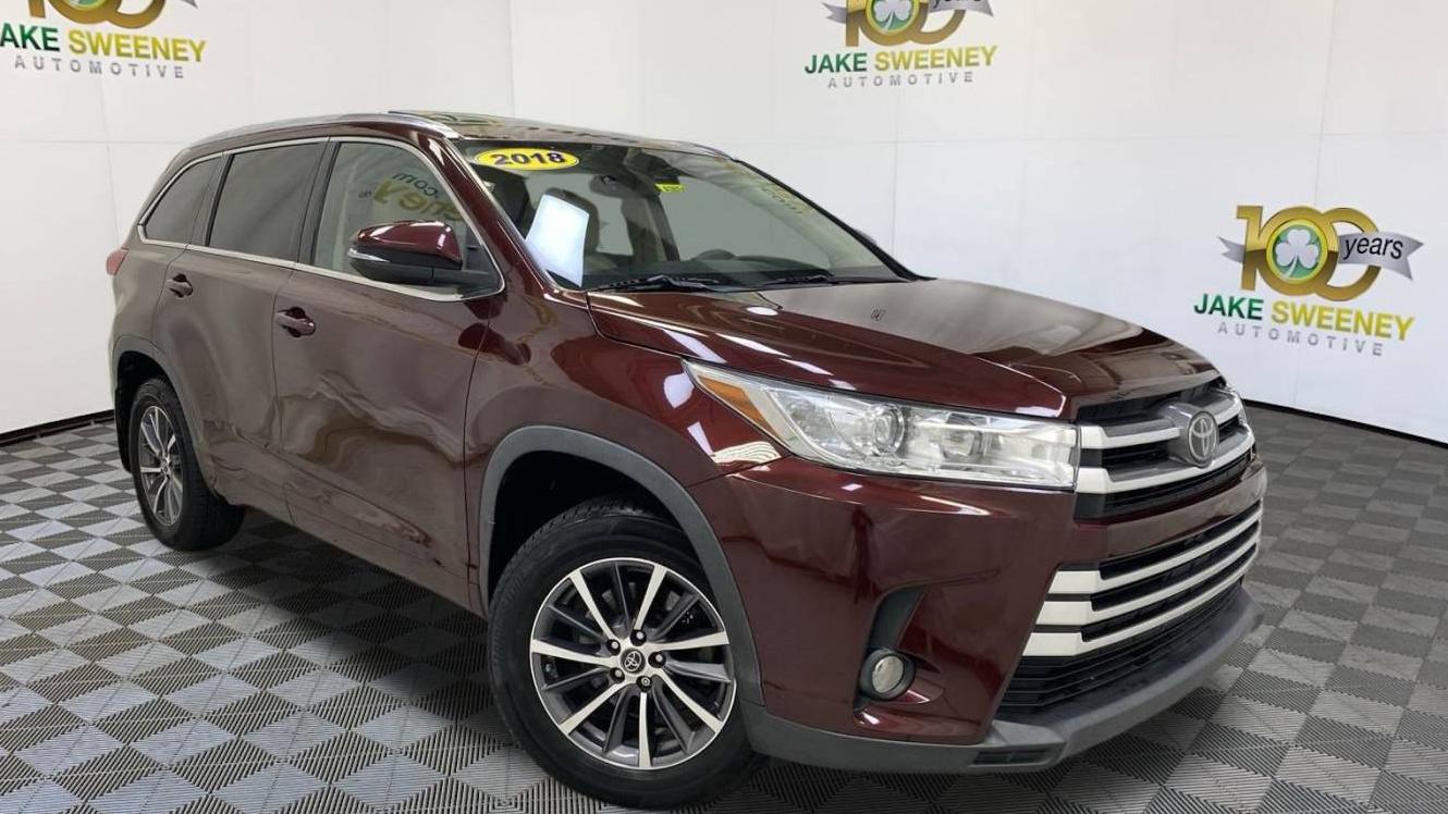 TOYOTA HIGHLANDER 2018 5TDJZRFH8JS910859 image