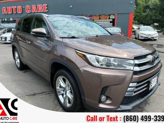 TOYOTA HIGHLANDER 2018 5TDDZRFH8JS897897 image