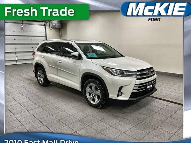 TOYOTA HIGHLANDER 2018 5TDDZRFHXJS497842 image