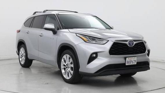 TOYOTA HIGHLANDER 2021 5TDYARAH2MS505193 image