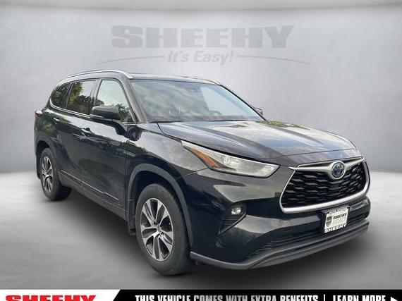 TOYOTA HIGHLANDER 2021 5TDGBRCHXMS034321 image