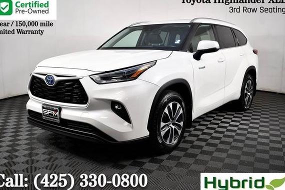 TOYOTA HIGHLANDER 2021 5TDHBRCH1MS514834 image