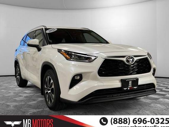 TOYOTA HIGHLANDER 2021 5TDGZRBH6MS123350 image