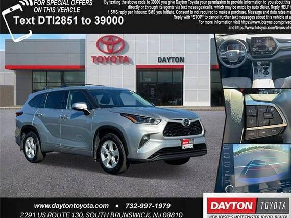 TOYOTA HIGHLANDER 2021 5TDBZRBHXMS142851 image