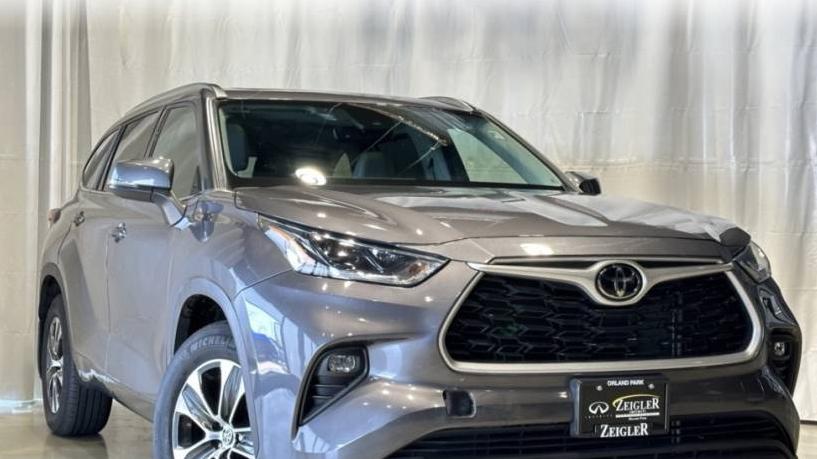 TOYOTA HIGHLANDER 2021 5TDGZRBH4MS538649 image