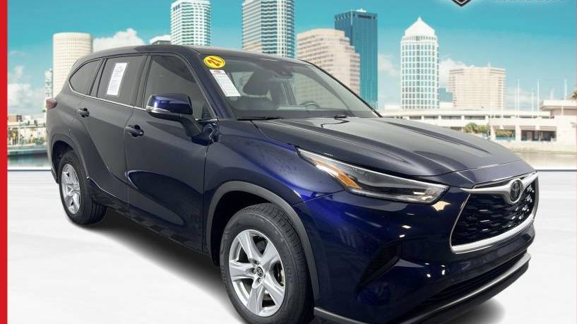 TOYOTA HIGHLANDER 2021 5TDCZRAH0MS538020 image