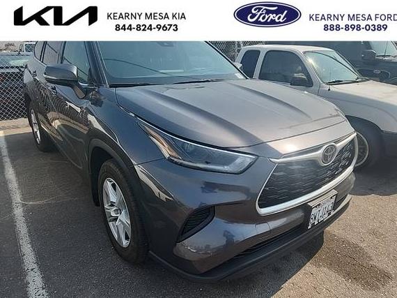 TOYOTA HIGHLANDER 2021 5TDCZRBH4MS540349 image
