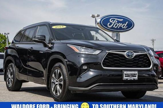 TOYOTA HIGHLANDER 2021 5TDGBRCH3MS038291 image